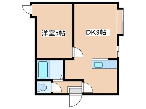 MMハイムⅡの物件間取画像